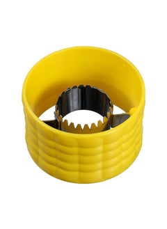 Corn Cob Stripper Peeler Remove Kernel Portable Stainless Steel Corn Stripper for Kitchen Yellow