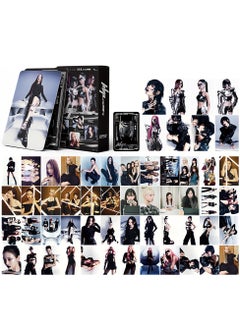 زد Integrated small card KPOP Korean Wave photo card 55 boxed DIY collection IVE support Aespa small card (Whiplash) 