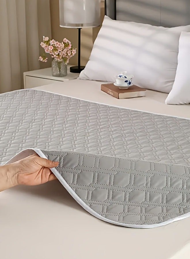 90*70CM Safe Sleep Shield Premium Waterproof Bed Pads，Reusable Washable Incontinence Bed Pad for Elderly Care, Kids, Pets, Leakproof Protection Diaper Pad with Ultra Absorbent Layers， Absorbent Underpads - Image 2