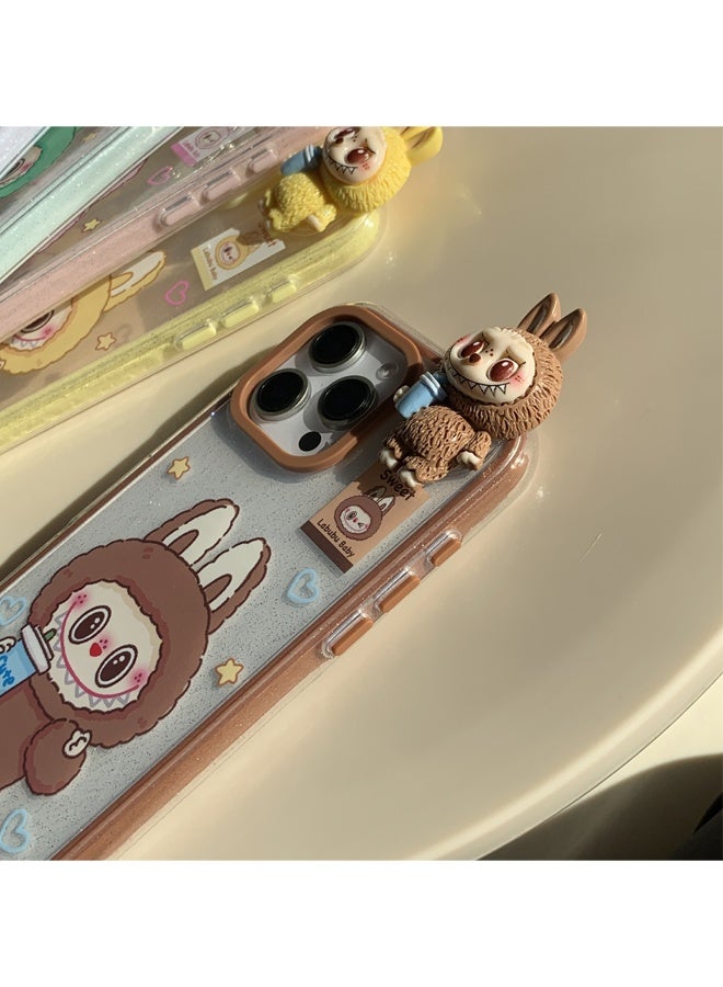 X-level iPhone 15 Pro Max Cover Case ,  Kawaii Silicone Scratch Resistant Shockproof Stylish Durable TPU Protective Phone Cover，Scratch Resistant, Ultra Thin, for Girls (15 Pro Max，brown) - Image 3