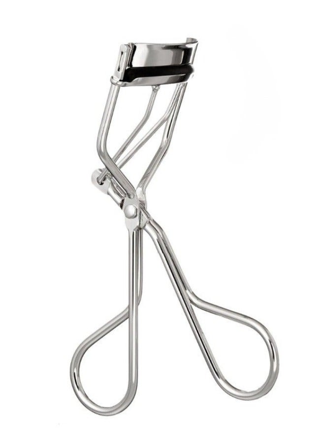 Professional Stainless Steel Eyelash Curler for Perfect Lash Curling | Silver - Image 1