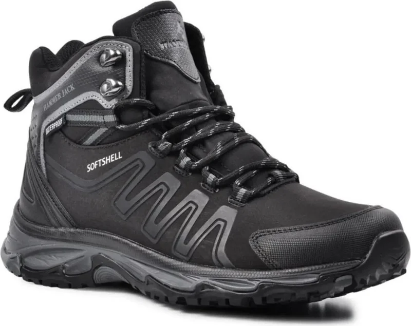 Hammer Jack Faron 20104 Men's Waterproof Boots Black V7