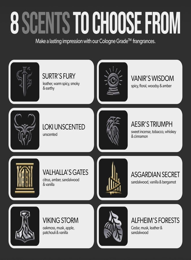 The Beard Struggle - Day Liquid Tonic Beard Oil - Gold Collection, Valhalla's Gates - Beard Oil for Men - Moisturize, Softens Hair, Reduces Itch - Day Time Beard Growth Oil (1 Fl oz) - Image 4