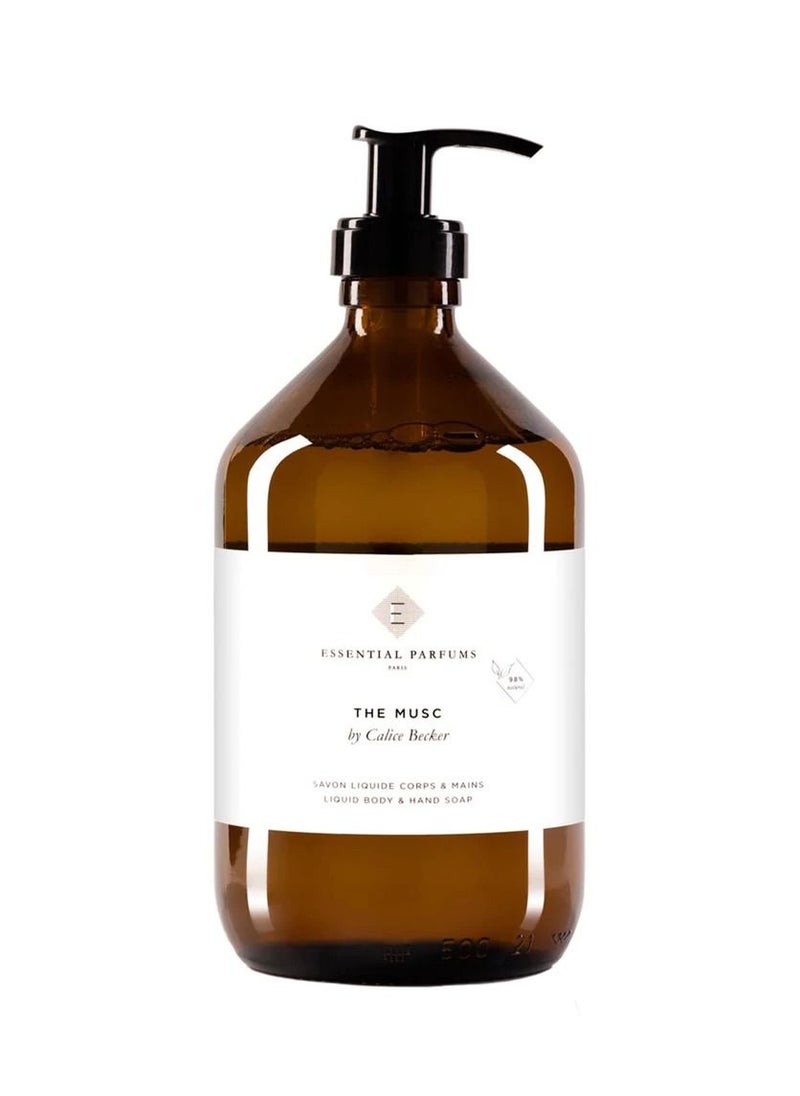 ESSENTIAL PARFUMS PARIS - THE MUSC LIQUID SOAP 500ML - Image 1