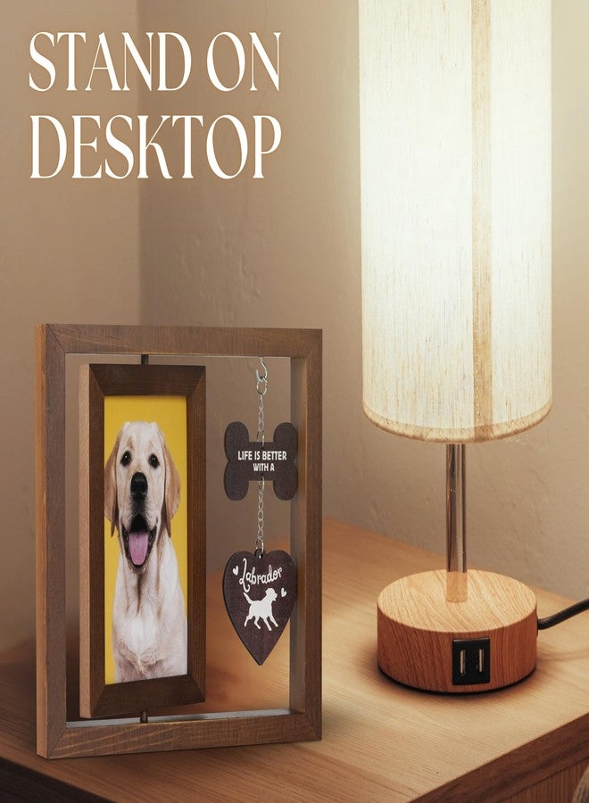 InnoBeta Labrador Gifts, Rotating Picture Frame, 4x6 Double-Sided Display Photo Frame, Life is Better with A Labrador - Image 4