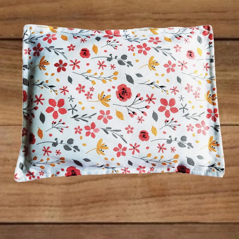 MammaChamp Rai Mustard Seeds Pillow Rai Takiya Neck Support Head BabyRound Head Shaping Detachable Cotton Cover Gifting 012 Months for Infant Pack of 1 Size 24 cm x 18 cm 500g - Image 2