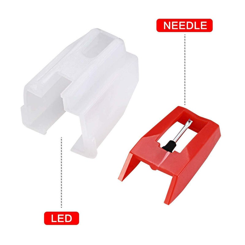 Ideal Swan 6 Pack Record Player Needle, Diamond Replacement Stylus Needle for Vinyl Record Player ION Jensen Crosley Victrola Sylvania Turntable Phonograph LP - Image 3