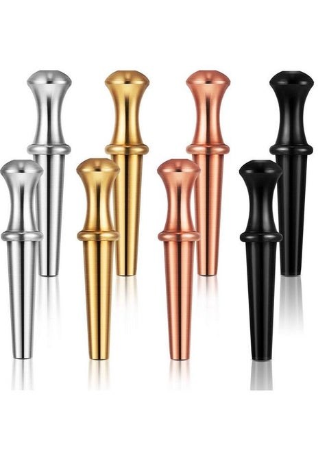 8 Pieces Metal Cribbage Pegs Cribbage Board Pegs Fit 1/ 8 Holes Cribbage Pegs With A Tapered Design For Cribbage With 4 Colors