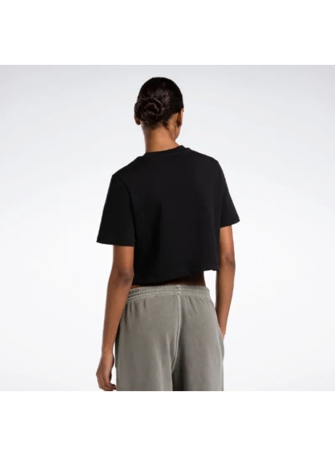 Reebok Identity Big Logo Crop Tee - Image 3