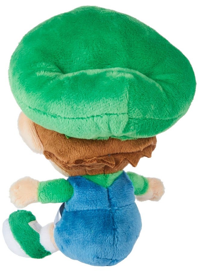 Little Buddy 1248 Super Mario All Star Collection 6" Baby Luigi Plush - Image 2