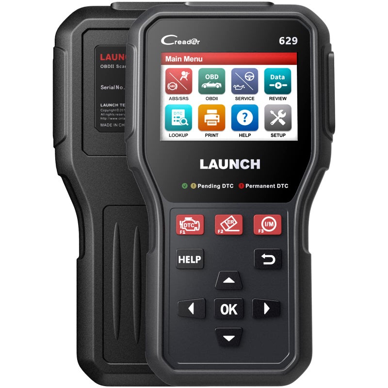 Launch CR629 OBD2 Scanner 2026 Scan Tool with Reset Oil/BMS Service+Live Data, Professional Mechanic Full OBDII Diagnostic Code Reader for Read/Clear DTCs Lifetime Free Update