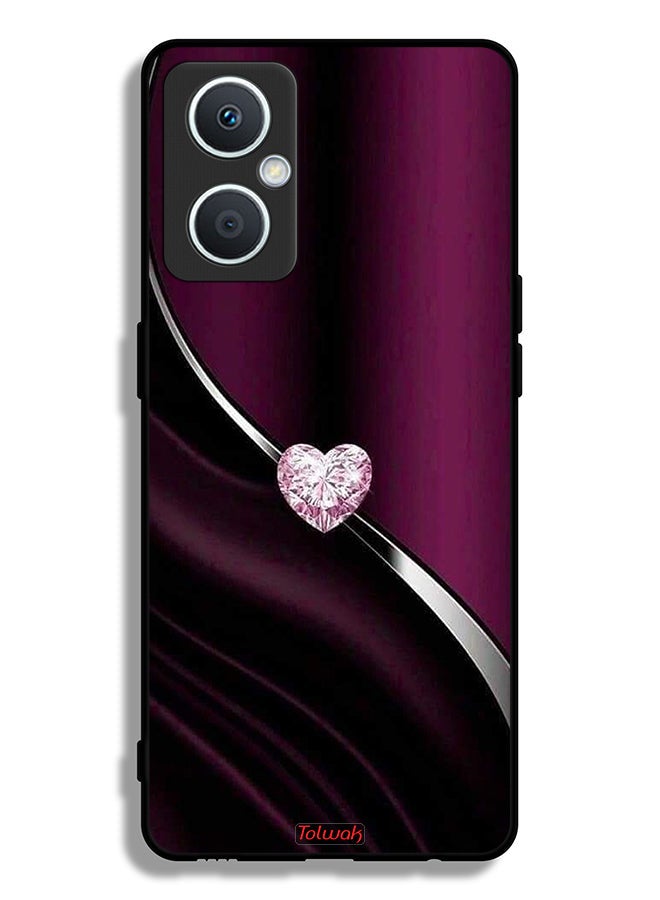 Tolwak غطاء حماية ماسي على شكل قلب لأوبو A96 5G (الصين) - Image 2