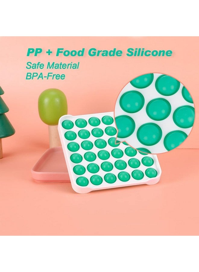 فنبلاست مجموعة FunBlast Pop it (عبوة من لعبتين Popit)، ألعاب أطفال، ألعاب فيدجيت، لعبة Pop it، لعبة Push Pop Bubble Fidget الحسية، لعبة تخفيف التوتر Fidget الحسية، هدايا مبتكرة للبنات والأولاد والأطفال (16) - Image 3