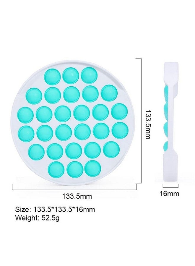 فنبلاست مجموعة FunBlast Pop it (عبوة من لعبتين Popit)، ألعاب أطفال، ألعاب فيدجيت، لعبة Pop it، لعبة Push Pop Bubble Fidget الحسية، لعبة تخفيف التوتر Fidget الحسية، هدايا مبتكرة للبنات والأولاد والأطفال (16) - Image 1