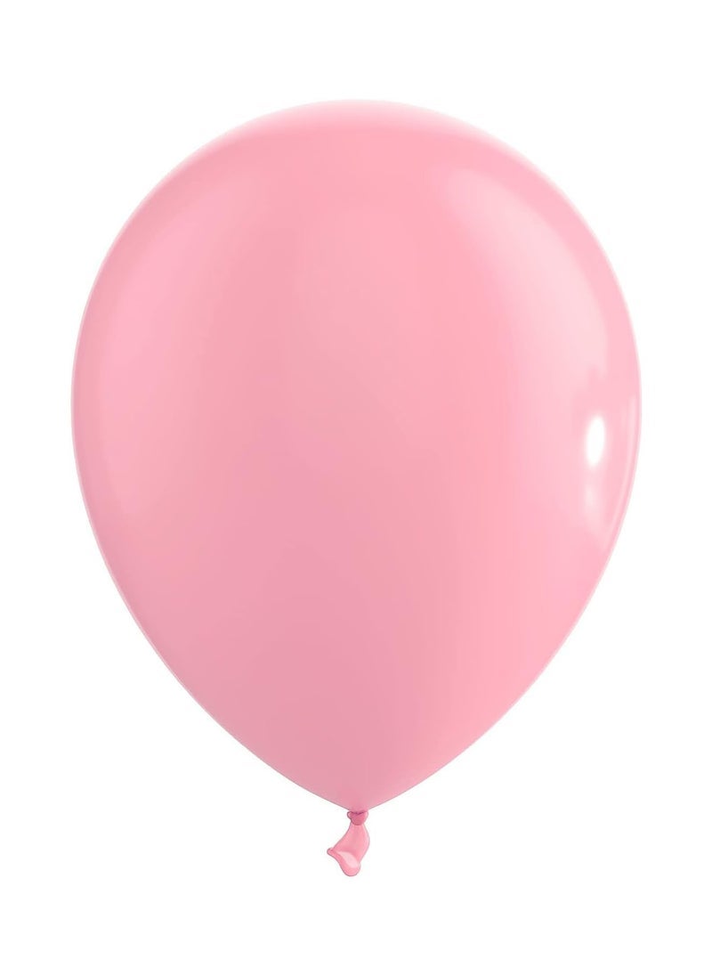 بارتي فن بالون معدني 12 بوصة لون وردي أطفال 40 قطعة - Image 2