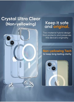 Theodor Magnetic Case for iPhone 14 6.1-inch Compatible with MagSafe Wireless Charging, Shockproof Phone Bumper Cover Llamazing lama  - Image 3