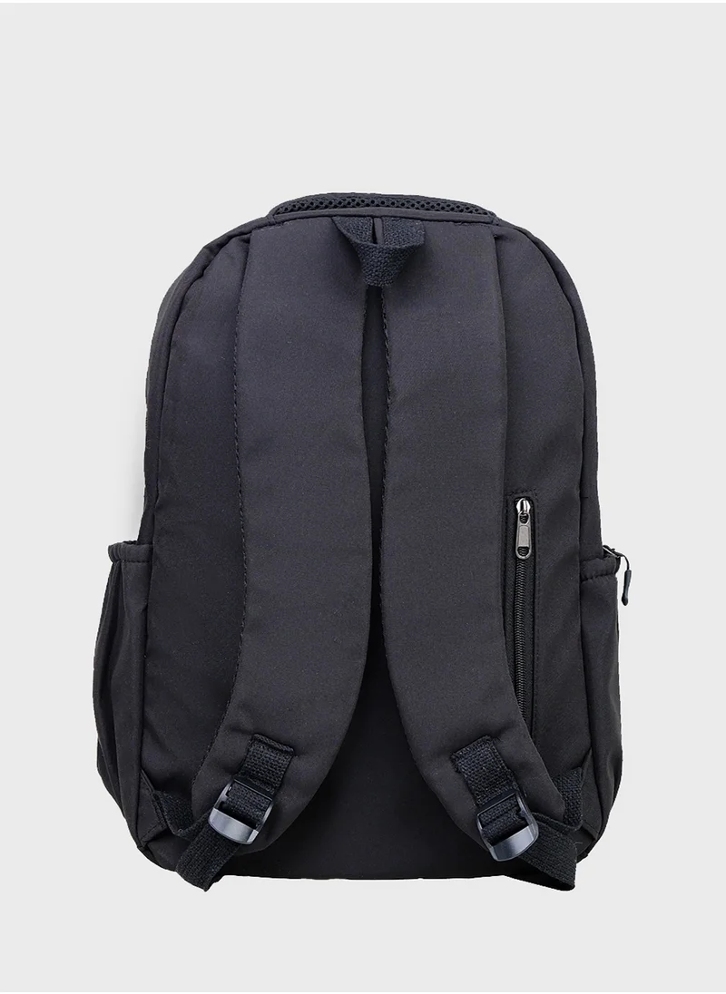 جون Kids Waterproof Nylon Zip Around Backpack