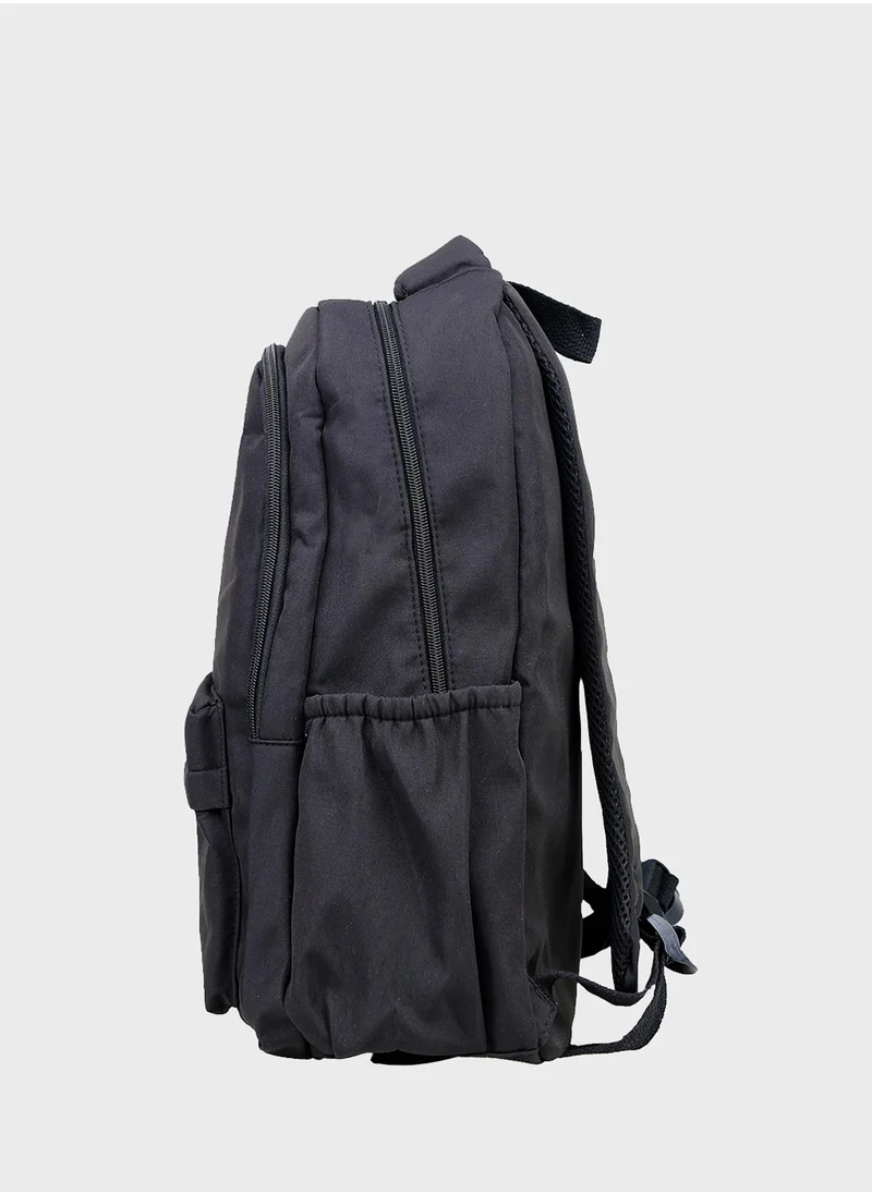 JUNE Kids Waterproof Nylon Zip Around Backpack