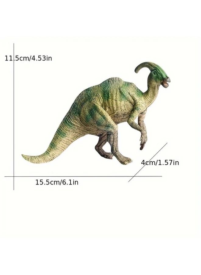 Large Herbivorous Dinosaur Model Set Six In A Set Cognitive Animal Toy Gift For Kids - Image 3