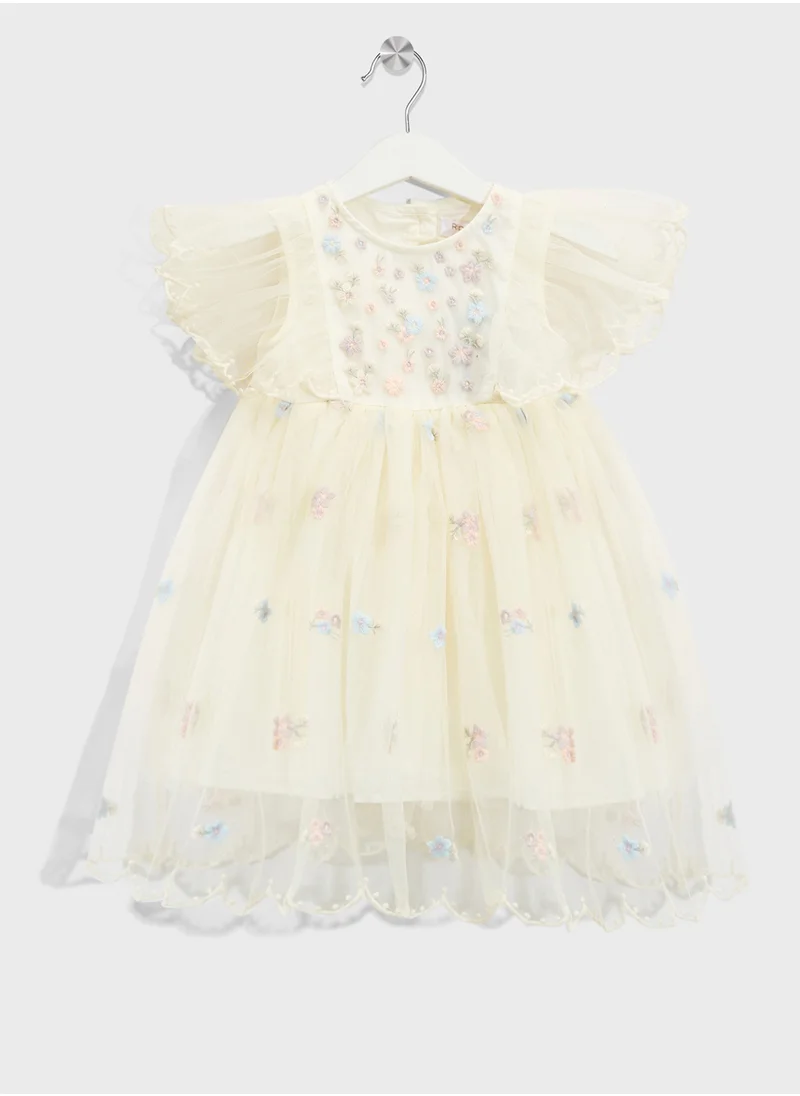 Ripples Girls Party Dress