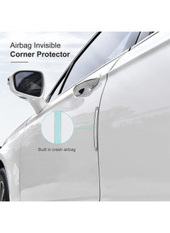 Generic 4 Pcs Car Door Bumper Guard Clear Strips, Anti-Collision Edge Protector, Adhesive Bumpers for Furniture, Cabinets & Wall Protector, Universal Car Door Edge Guards  - Image 4