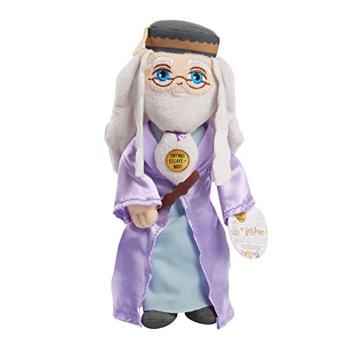 Harry Potter 8Inch Spell Casting Wizards Professor Albus DumbledoreSmall Plushie with Sound Effects - Image 1