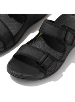 FitFlop 049-765 Fitflop Men Gogh Moc Mens Adjustable Water-Resistant Slides GT3-001 Black  - Image 3