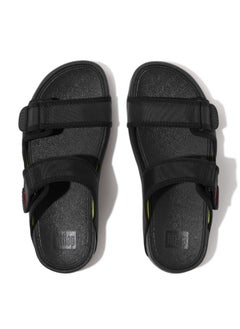 FitFlop 049-765 Fitflop Men Gogh Moc Mens Adjustable Water-Resistant Slides GT3-001 Black  - Image 2