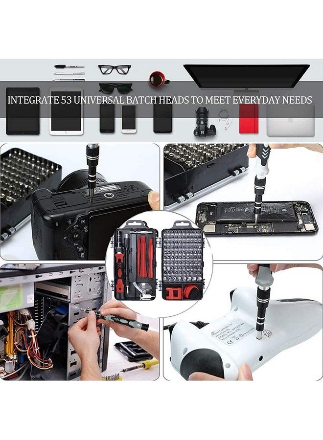 Novo 115 in 1 Interchangeble Multipurpose Mini Screwdriver Set Magnetic Slot Wrench Bits Repair Tools Kit Set Combination Screwdriver Set for Home Appliance,Laptop,Mobile,Computer - Image 4