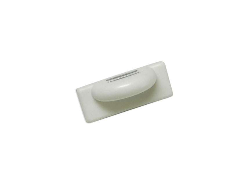 Gardinia Magnetic Connector For Bottom Blind Rail On Window Sash For Securing Blind To Window Sash PlasticMagnet White 5 x 2 cm 7040
