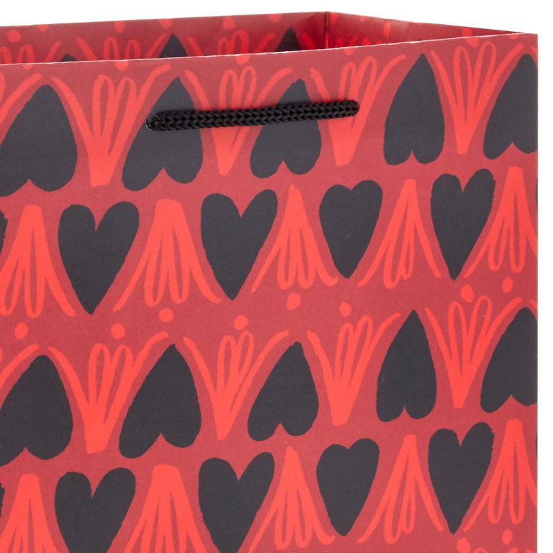 Hallmark Mahogany Valentine's Day 9" Medium Gift Bag Bundle (4 Bags: Valentine Vibes, Hearts, Sweet on You) for Friends, Sisters, Galentines, Husband, Wife - Image 4