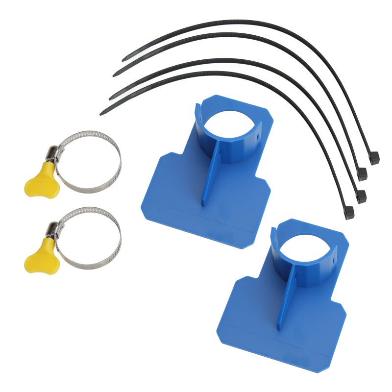 Swimming Pool Pipe Holder: Premium ABS Material Anti Rust Strong Support Hose Support Bracket - Reduce Wall Pressure Pool Hose Mount for Swimming Pool Filter Hose Setup - Image 4