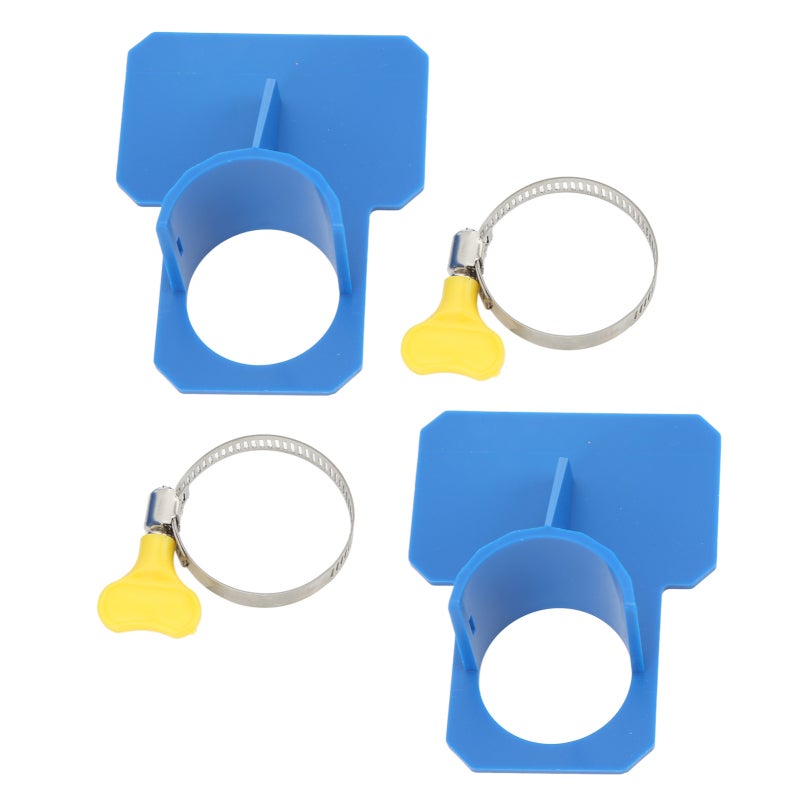 Swimming Pool Pipe Holder: Premium ABS Material Anti Rust Strong Support Hose Support Bracket - Reduce Wall Pressure Pool Hose Mount for Swimming Pool Filter Hose Setup - Image 2