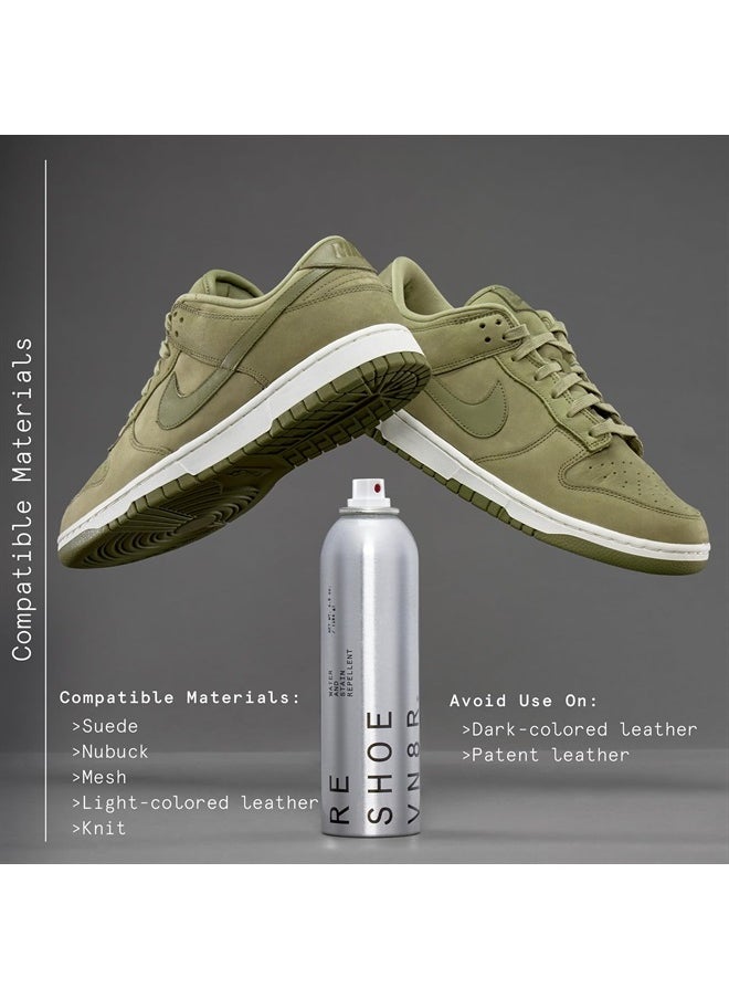 RESHOEVN8R - Waterproof Shoe Protector for Water & Stain - Water Repellent for Sneakers, Suede, Canvas, Leather or White Shoe (6.5oz) - Image 1