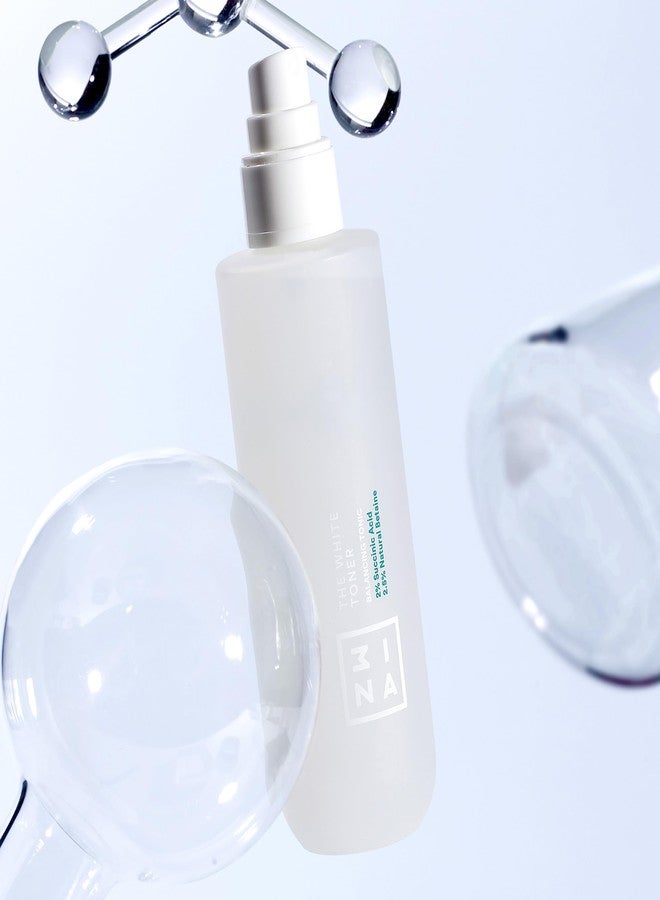 3ina Makeup - The White Toner - Face Toner with 2% Succinic Acid + 2.5% Natural Betaine - Facial Toner Reduces Oily Sebum & Acne - Face Toner - Vegan - Cruelty Free - Image 4
