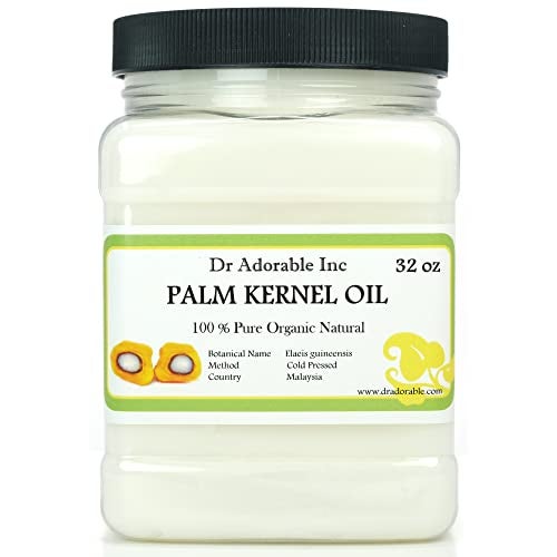 Dr. Adorable Dr Adorable 32 oz Palm Kernel Oil 100 Pure Natural Organic Cold Pressed - Image 2