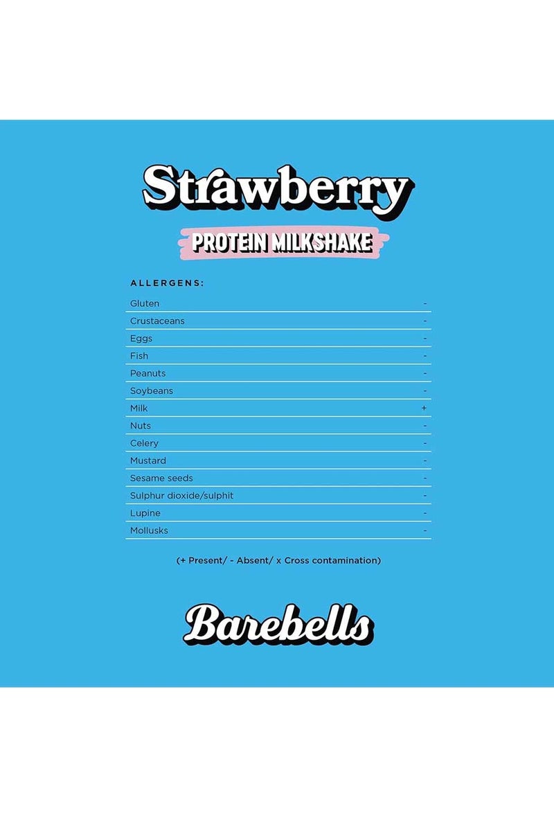 بيربيلز باربيلز ميلك شيك بنكهة الفراولة 330 مل عبوة من 8 قطع - Image 3