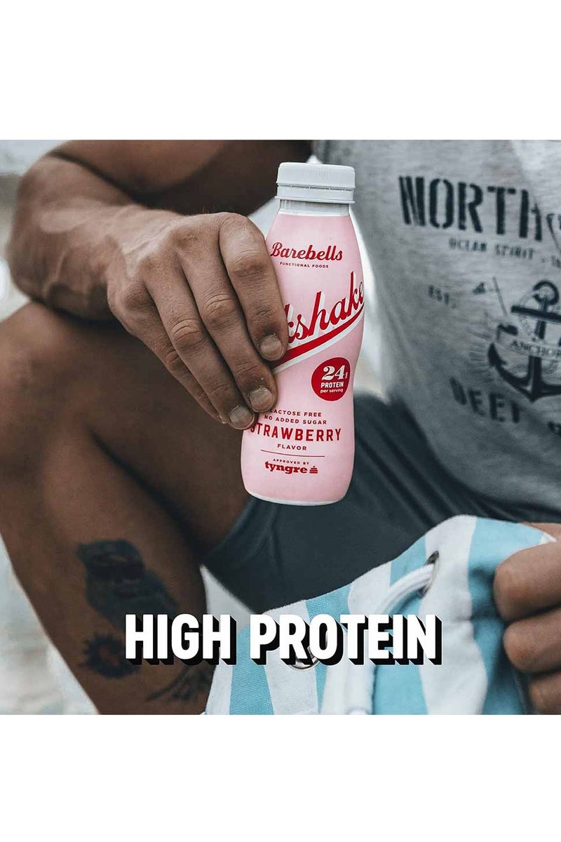 بيربيلز باربيلز ميلك شيك بنكهة الفراولة 330 مل عبوة من 8 قطع - Image 5