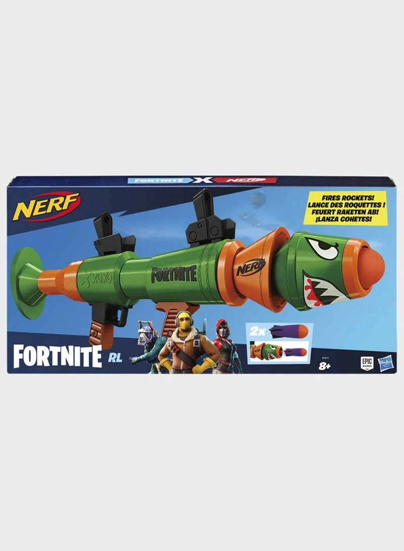 NERF Fortnite Rl Blaster Fires Foam Rockets