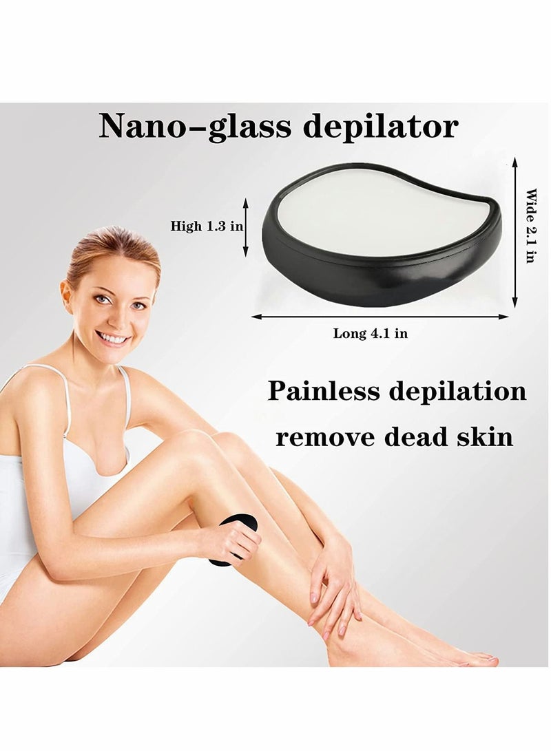 NIBEMINENT 2022 Crystal Hair Eraser, Magic Removal, Exfoliation Painless Remover Tool for Men & Women - Image 3