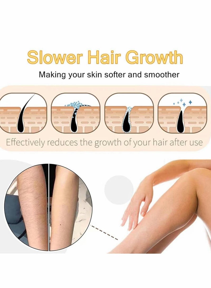 NIBEMINENT 2022 Crystal Hair Eraser, Magic Removal, Exfoliation Painless Remover Tool for Men & Women - Image 4
