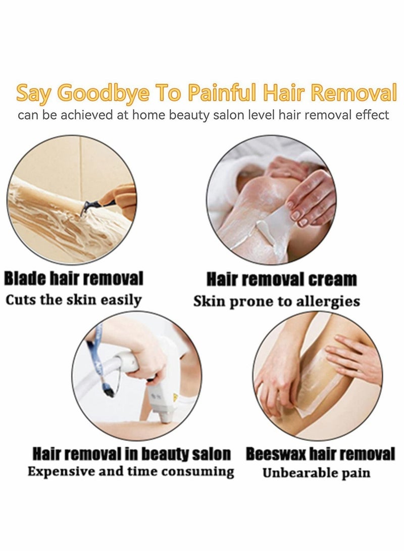 NIBEMINENT 2022 Crystal Hair Eraser, Magic Removal, Exfoliation Painless Remover Tool for Men & Women - Image 5