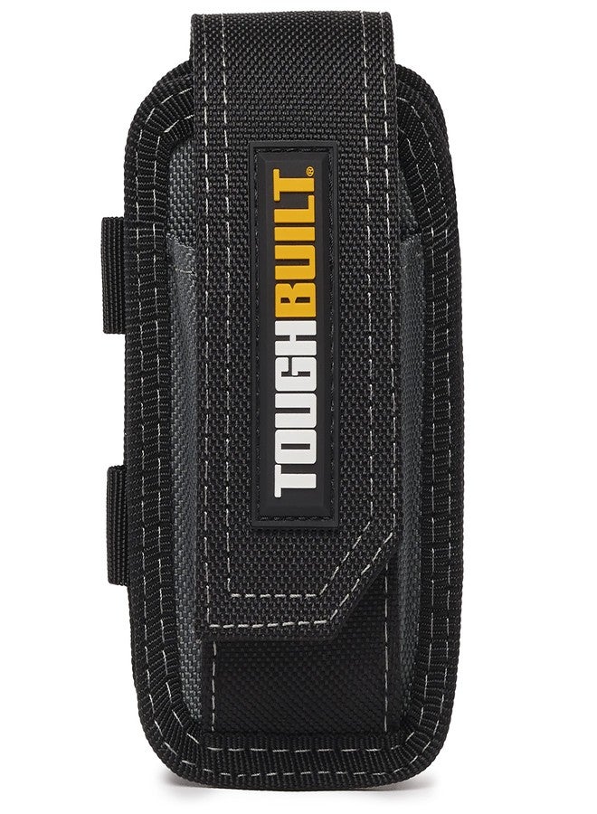 ToughBuilt - Smartphone Pouch, Heavy-Duty Phone Holder with ClipTech Hub, Reinforced 1680D Fabric, Adjustable Security Flap, and Belt Clip for Secure Access on Jobsite or in The Field - Image 2
