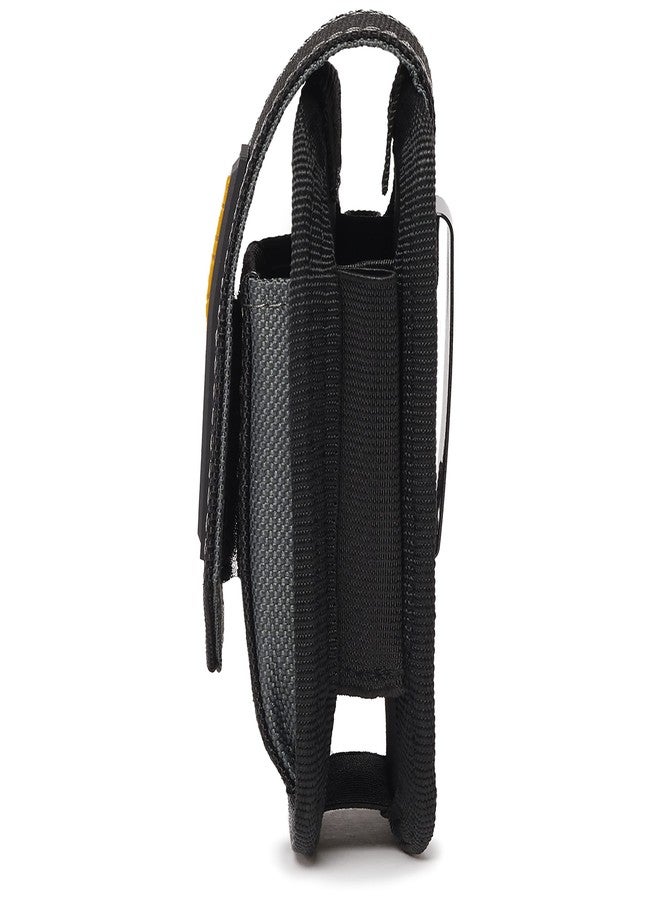 ToughBuilt - Smartphone Pouch, Heavy-Duty Phone Holder with ClipTech Hub, Reinforced 1680D Fabric, Adjustable Security Flap, and Belt Clip for Secure Access on Jobsite or in The Field - Image 4