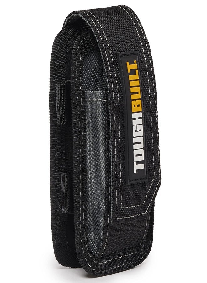 ToughBuilt - Smartphone Pouch, Heavy-Duty Phone Holder with ClipTech Hub, Reinforced 1680D Fabric, Adjustable Security Flap, and Belt Clip for Secure Access on Jobsite or in The Field - Image 3