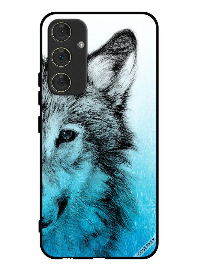 Covernex Protective Case Cover For Samsung Galaxy A54 Half Wolf Face - Image 1