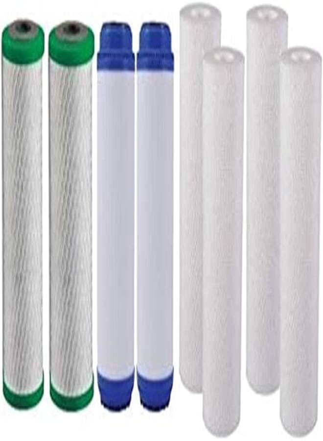 Aqua The First 3-Stages of All Water Filters with 8 Plugs