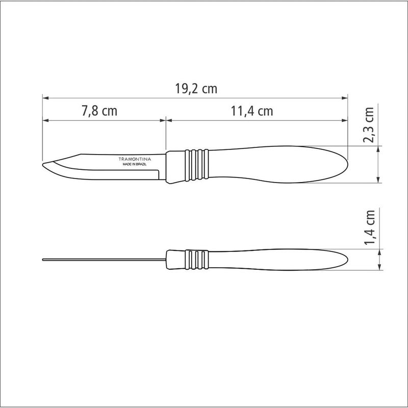 Tramontina Vegetable and Fruit Knife - Image 5