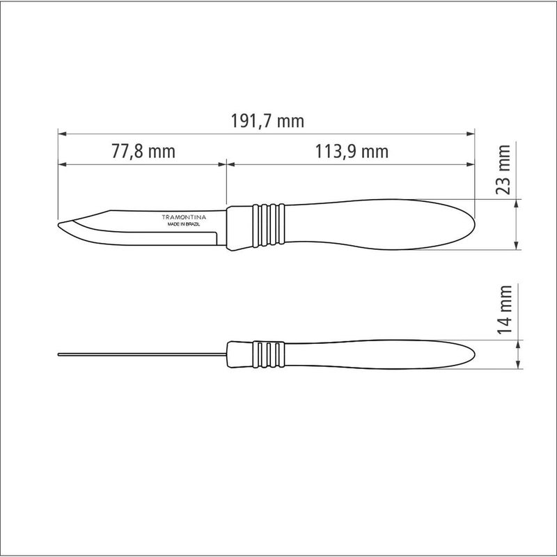 Tramontina Vegetable and Fruit Knife - Image 3