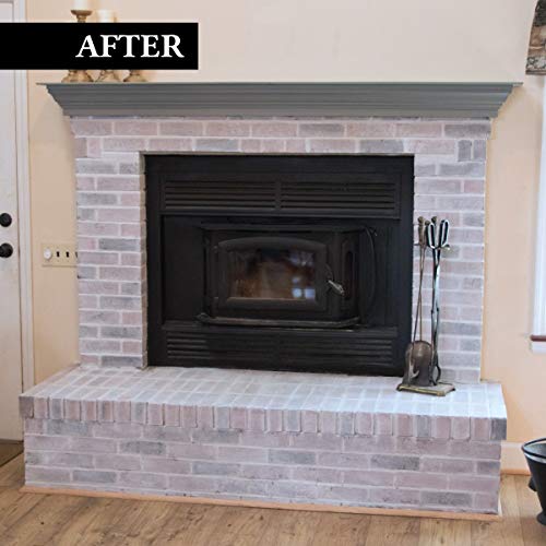 Giani Brick Transformations Whitewash Paint for Brick Walls and Fireplaces - Image 2